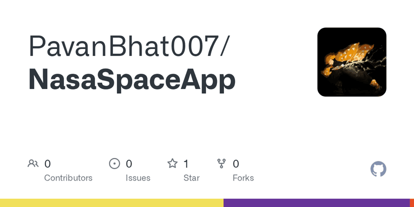 NASA Space Apps Hackathon Landing Page