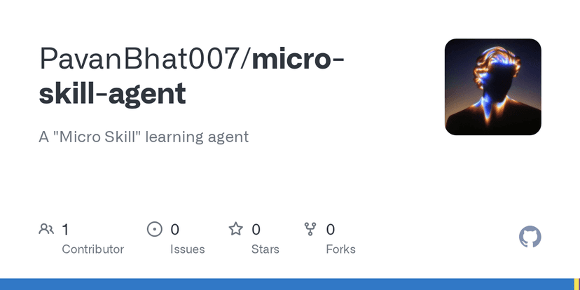 Micro Skill Agent